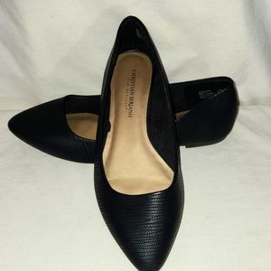 Christian Siriano size 8w flats